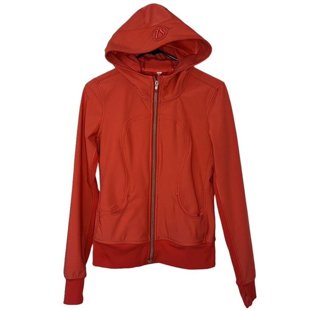 Lululemon Jacket Uba Hoodie Softshell Womens 4 Love Red Athletic Athleisure